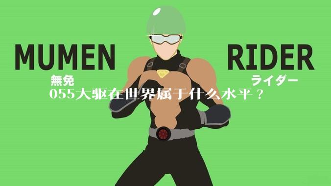 055大驱在世界属于什么水平?