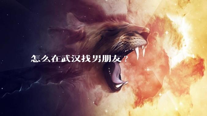 怎么在武汉找男朋友?