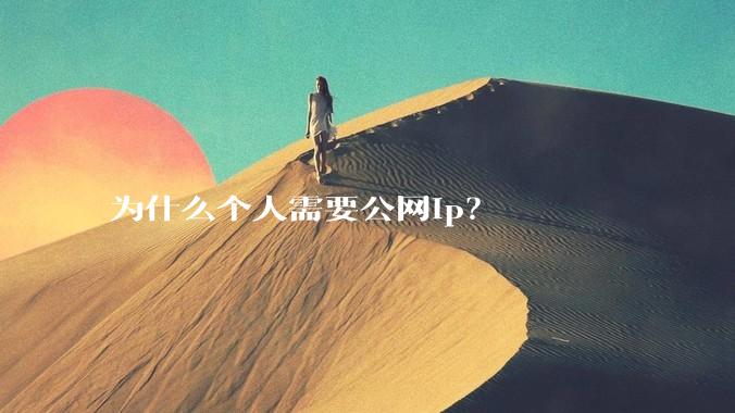 为什么个人需要公网ip？