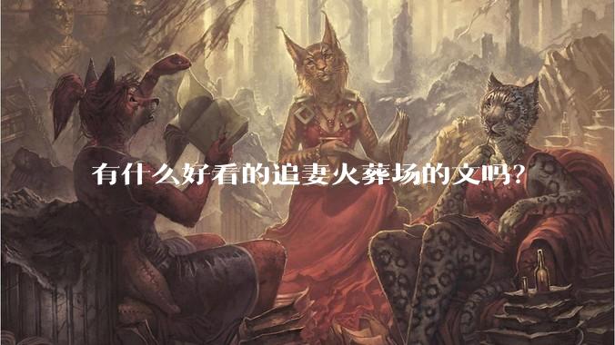 有什么好看的追妻火葬场的文吗？